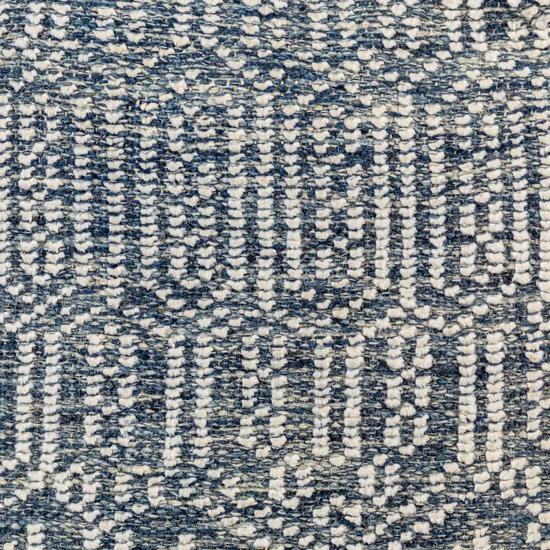 Umair Detailed Geometric Boho Pouf