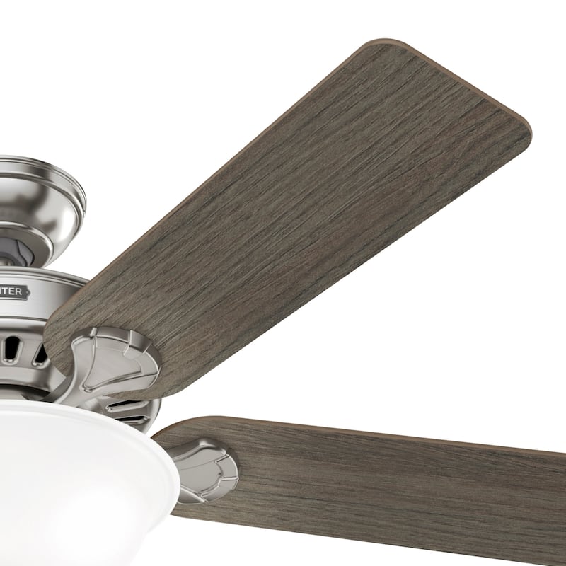 Hunter 52" Pro's Best Traditional Ceiling Fan with LED Light Kit and Pull Chain - DC Motor - ENERGY STAR!