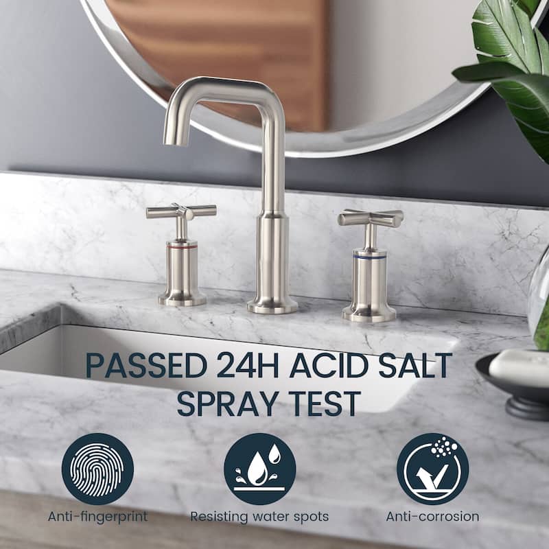 Widespread Bathroom Sink Faucet Double Handle Bathroom Sink Faucet