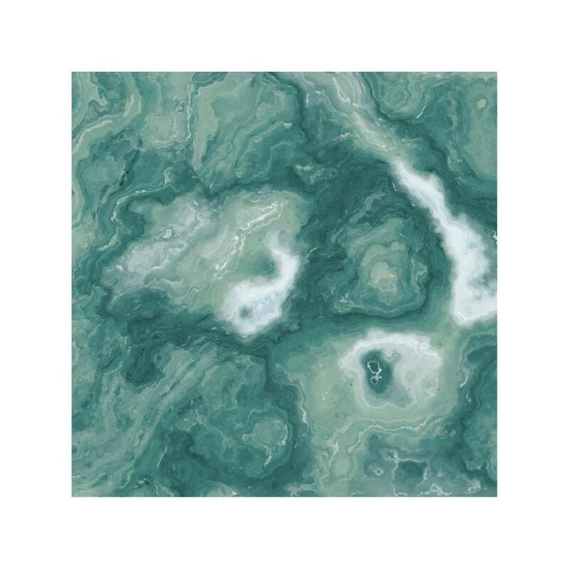 Isle 6x6 Glossy Porcelain Agate Geode Tile - Floor, Wall, Backsplash