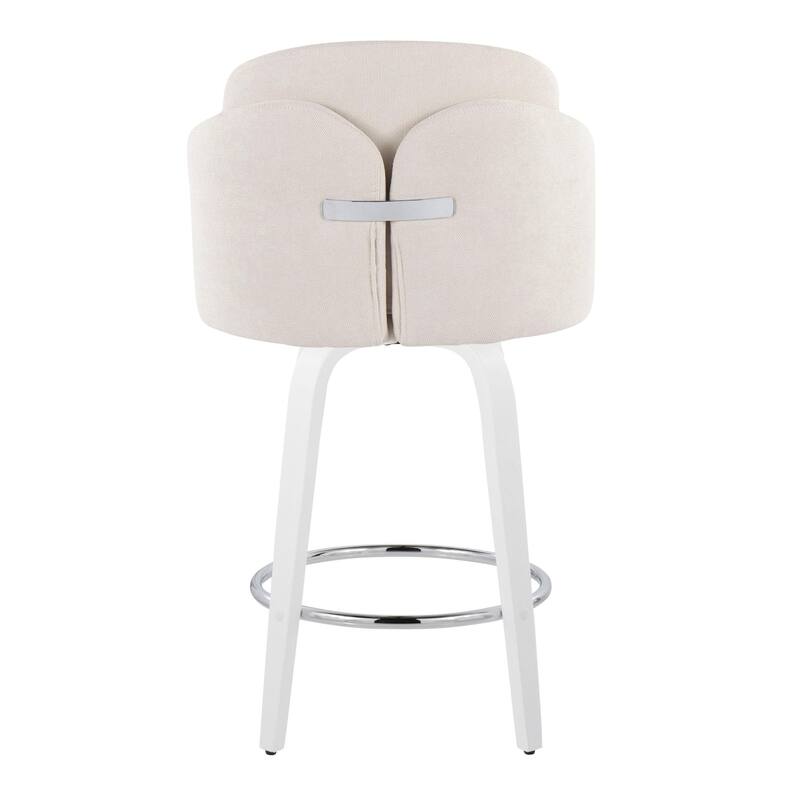 Dahlia 26" Fixed-Height Counter Stool - Set of 2