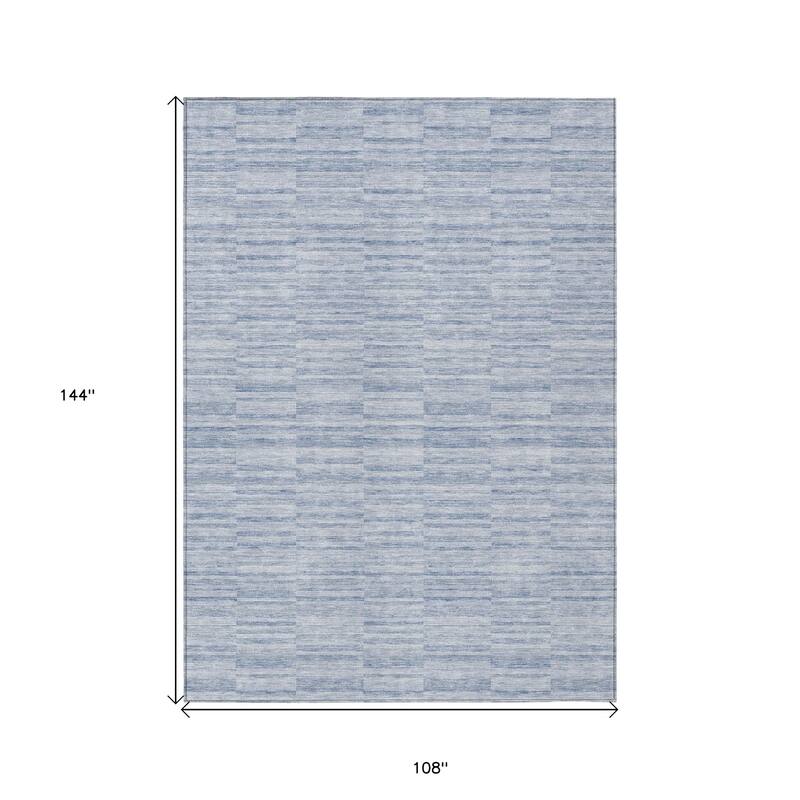 HomeRoots Striped Transitional Rectangle Outdoor Rug