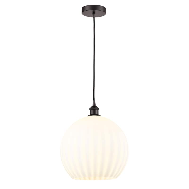 Innovations Lighting 616-1P 17 14 White Venetian Pendant White