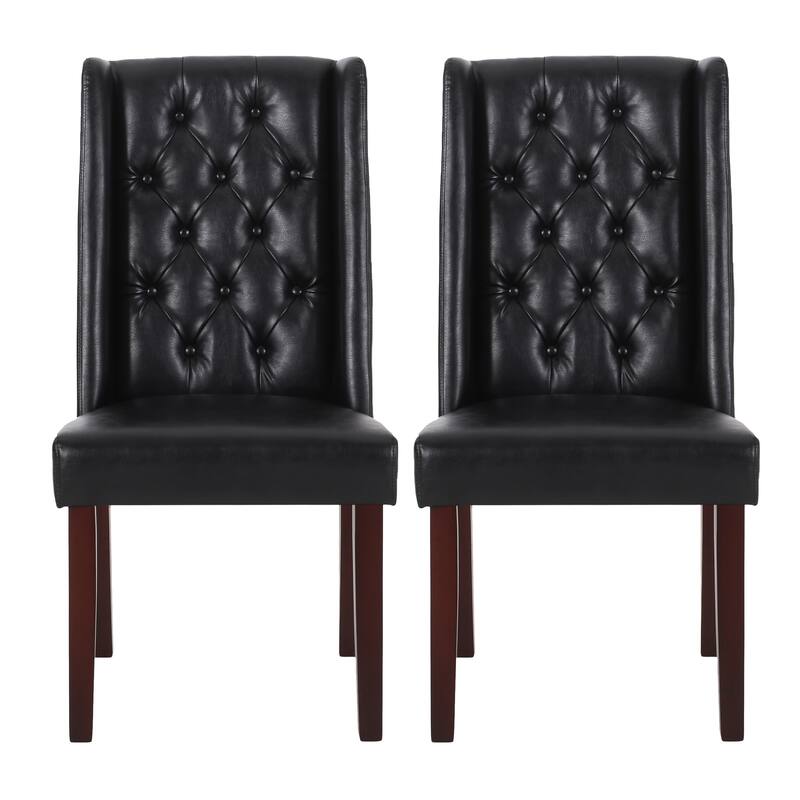 Blythe Tufted Dining Chair (Set of 2) by Christopher Knight Home