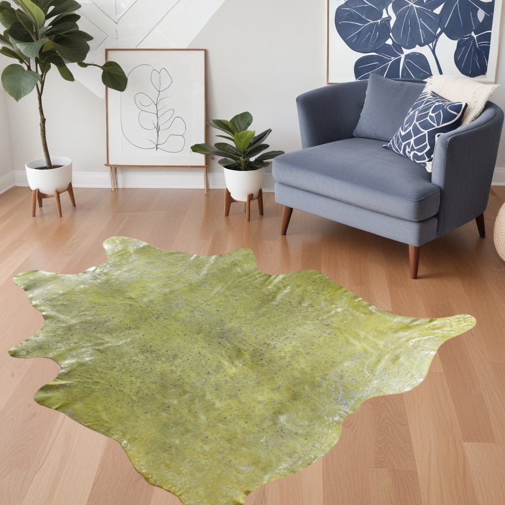 Milo Stain Resistant Area Rug By HomeRoots - 84' X '60' X '0.1