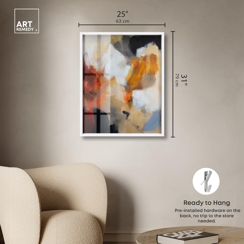 Earth and Fire I Shadowbox by Art Remedy