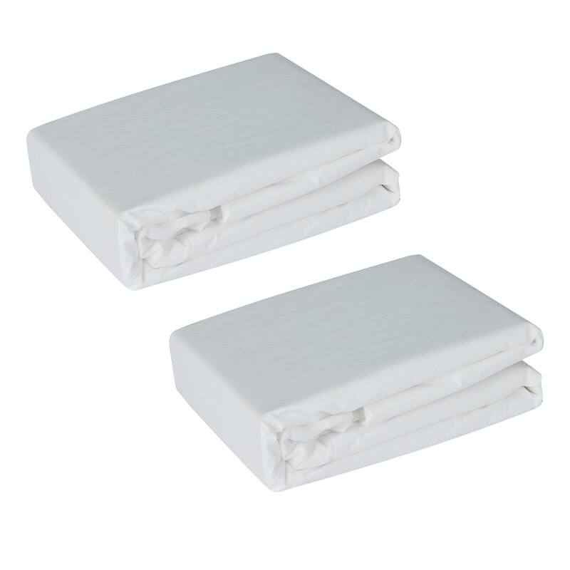 Home Details Twin Size Premium Zippered Mattress Protector - 2 Pack