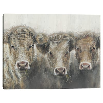 The Three of Us by Bree Merryn Canvas Art Print