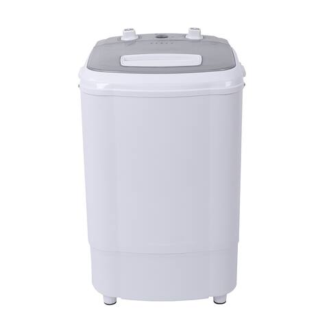 10 lbs Mini Compact Single Tub Washing Machine with Built-in Drain Pump