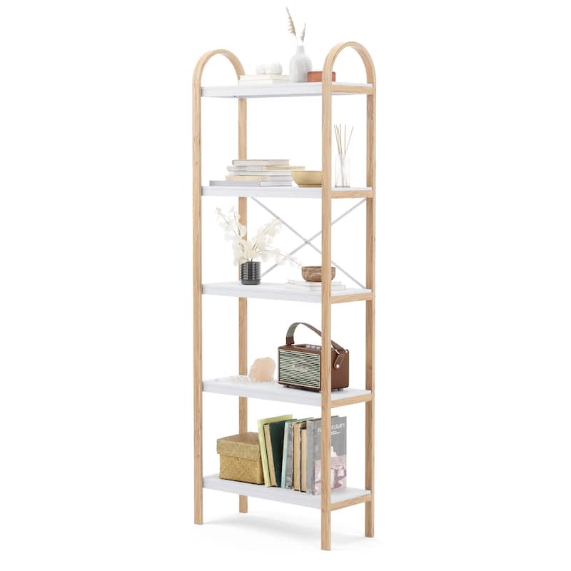 Umbra Bellwood 5-Tiered Freestanding Shelf - White