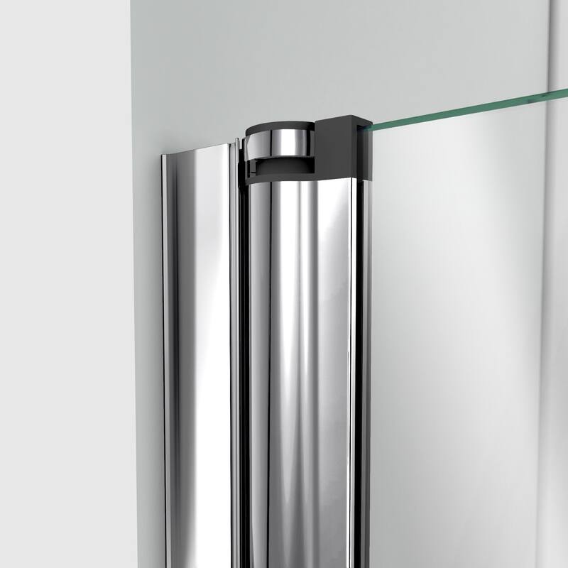 DreamLine Aqua Fold 33 1/2 in. W x 72 in. H Frameless Bi-Fold Shower Door - 33.5" W