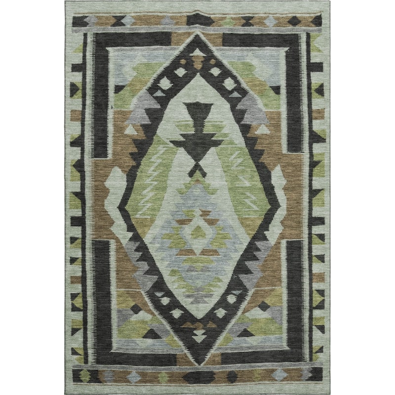 Premium Washable Super Soft Global Medallion Mayfield Rug