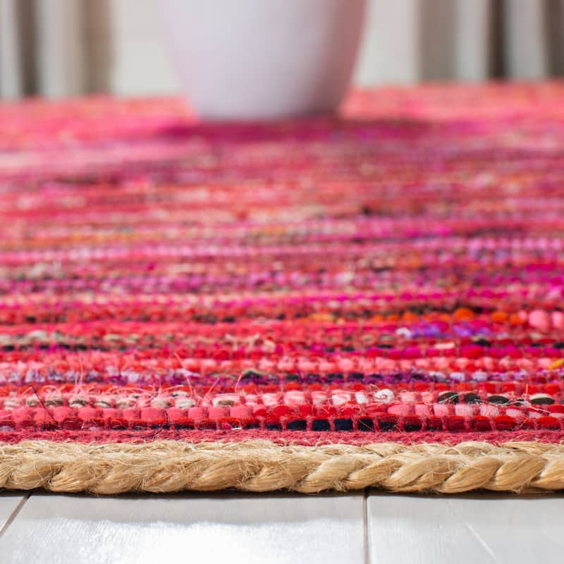 SAFAVIEH Handmade Montauk Ophely Casual Cotton Rug