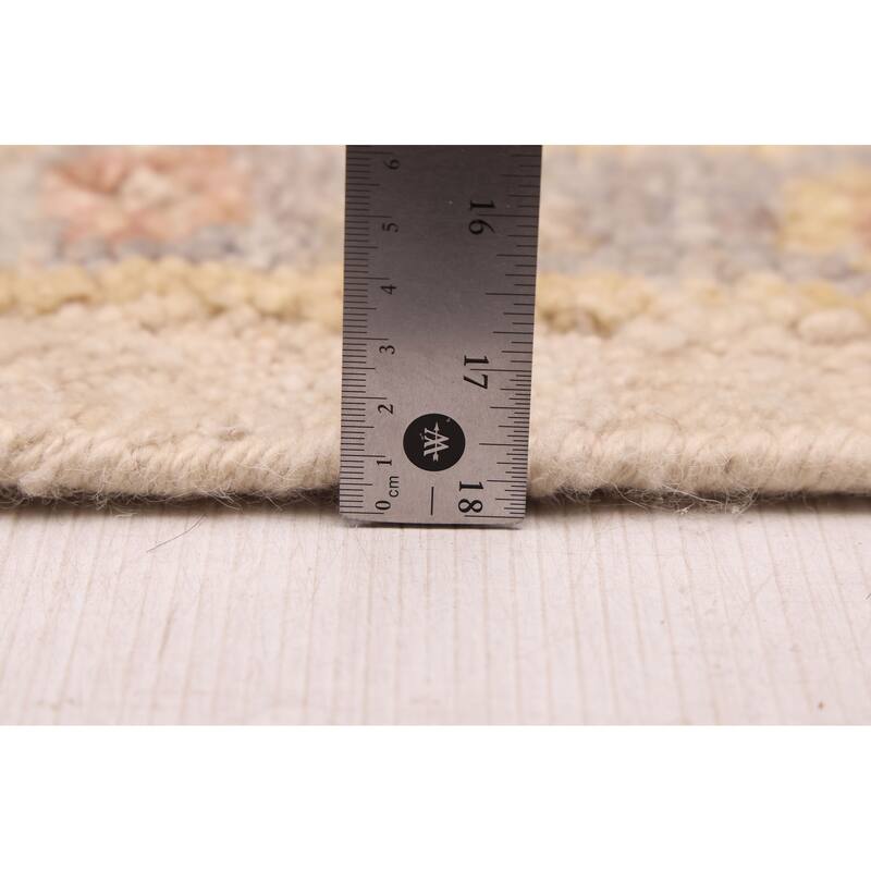 ECARPETGALLERY Hand-knotted Looma Ivory Wool Rug - 8'3 x 9'11