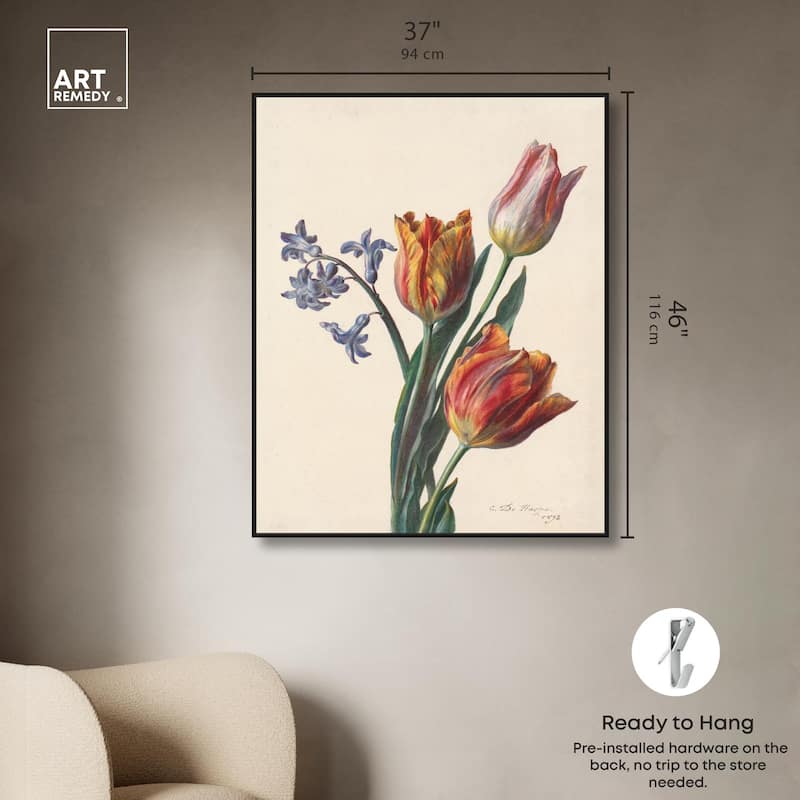 Tulips 1892 Canvas by Art Remedy