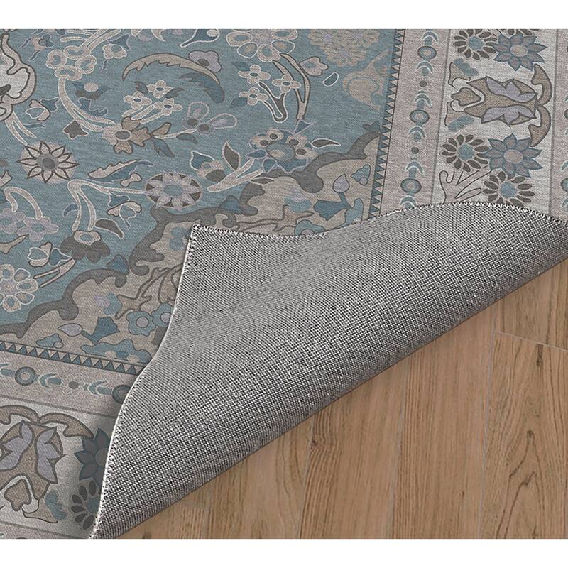 KASHAN BLUE Kitchen Mat By Kavka Designs Bed Bath & Beyond 33238168