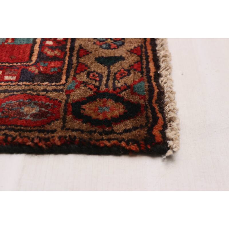 ECARPETGALLERY Hand-knotted Andelz Red Wool Rug - 3'11 x 7'3