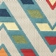 preview thumbnail 2 of 7, Striped Diamond Textured Indoor/Outdoor Area Rug