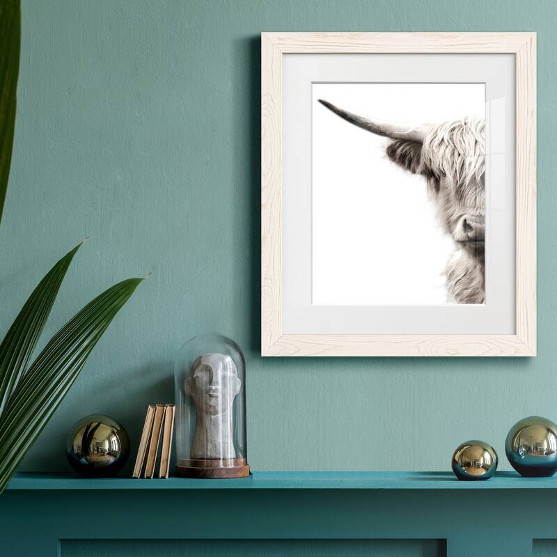 Highland Cattle-Premium Framed Print - Ready to Hang