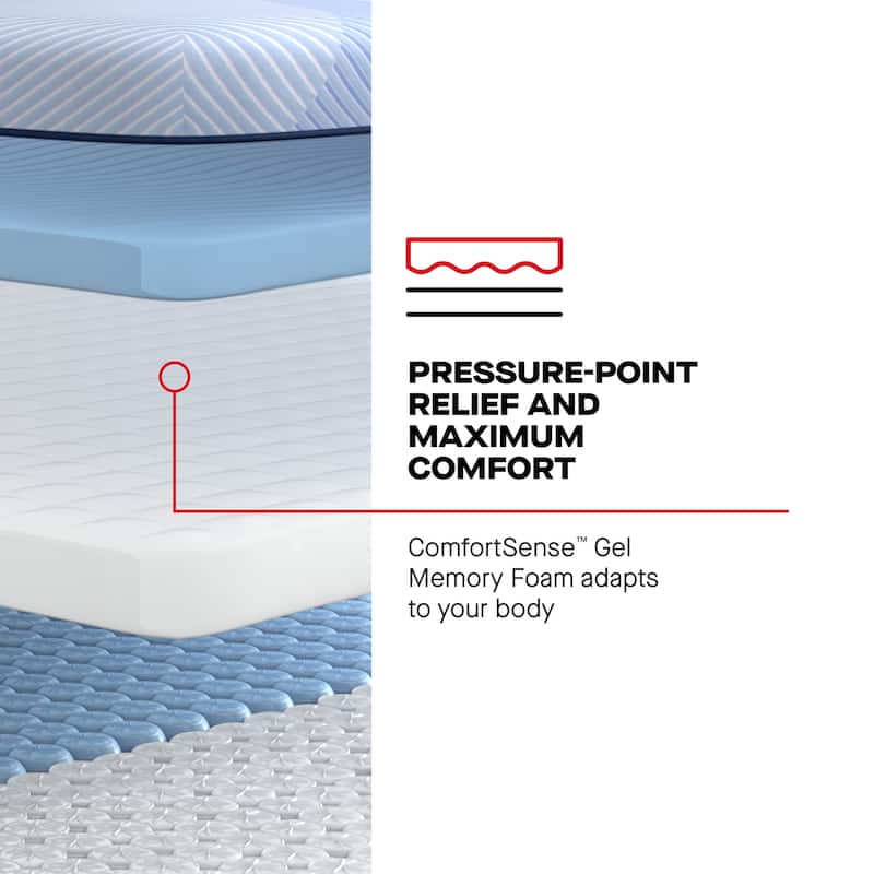 Sealy Posturepedic® Plus Glenshaw 13" Soft Tight Top Hybrid Mattress