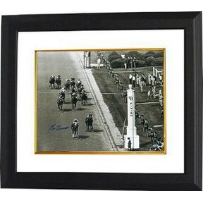 Secretariat Signed 1973 Kentucky Derby Horse Racing 16x20 Photo Vintage Bw Finish Line Custom Frame Secretariat Signed 1973 Kentucky Derby Horse Racing 16x20 Photo Vintage Bw Finish Line Custom Frame