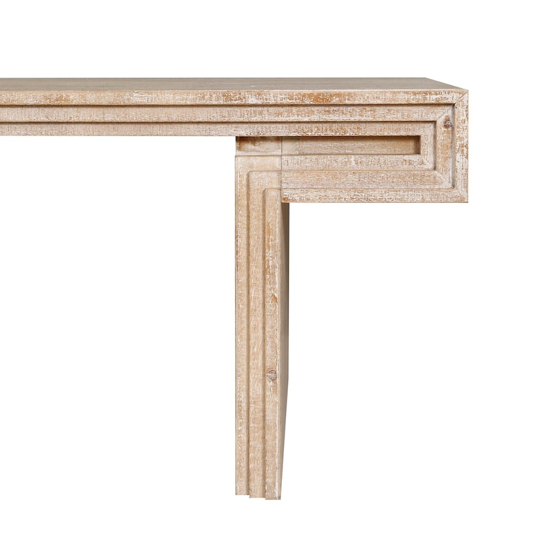 Roomfitters Industrial Coffee Table, Rustic Wood Center Table with 2 Tier Storage for Living Room