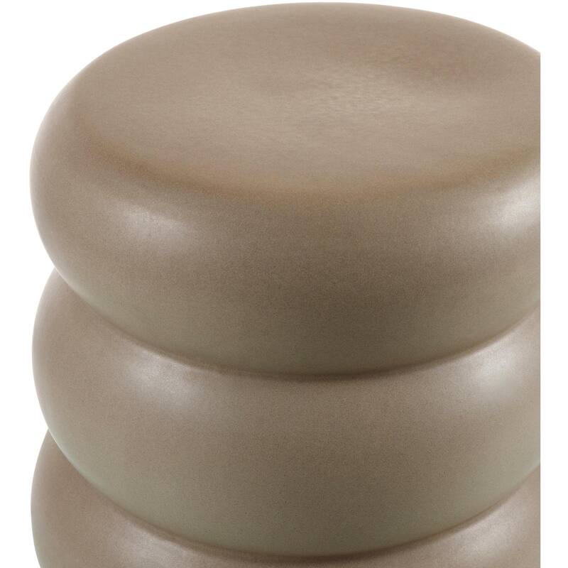 Livabliss Bizen Modern Garden Stool