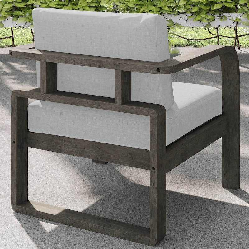 Corvus Annette 3-piece Outdoor Chat Set with Sunbrella Pillows
