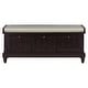 preview thumbnail 34 of 70, Storage Bench with Cushioned Seat and 3 Drawers
