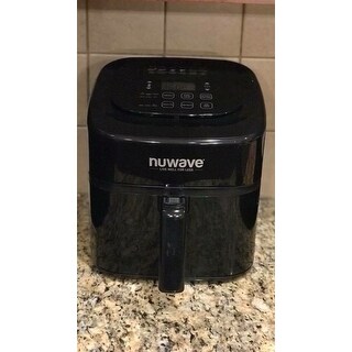 NuWave Brio Digital Air Fryer (6 qt, Black)
