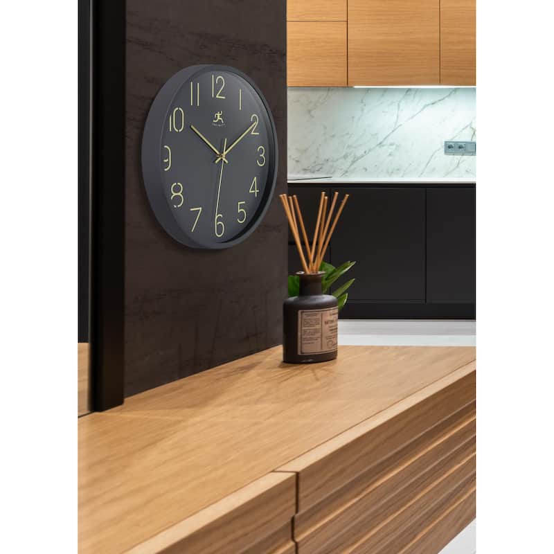 Stencil Number Clock - 14 in.
