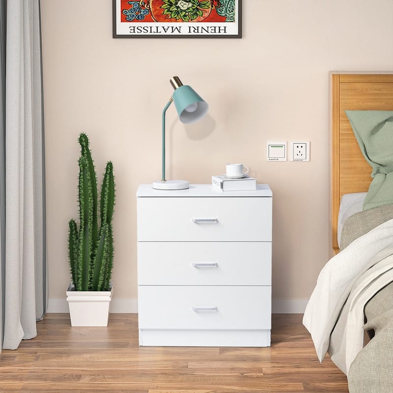 Fastbuy P2 White 3-drawer Dresser
