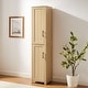 preview thumbnail 4 of 30, Crosley Savannah Linen Storage Cabinet