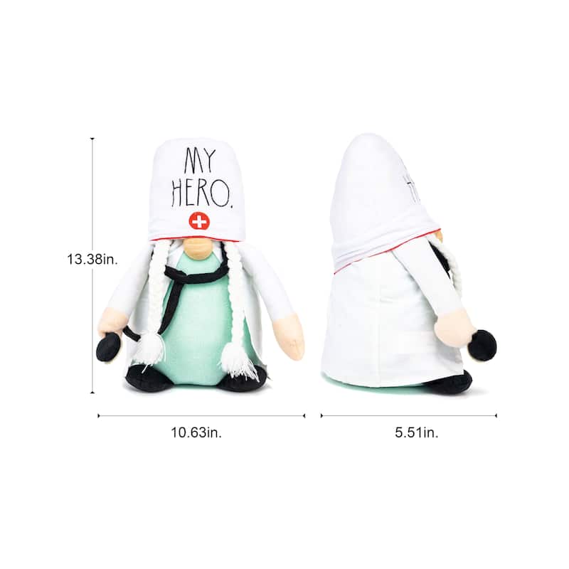  Rae Dunn Plush Doctor Gnome