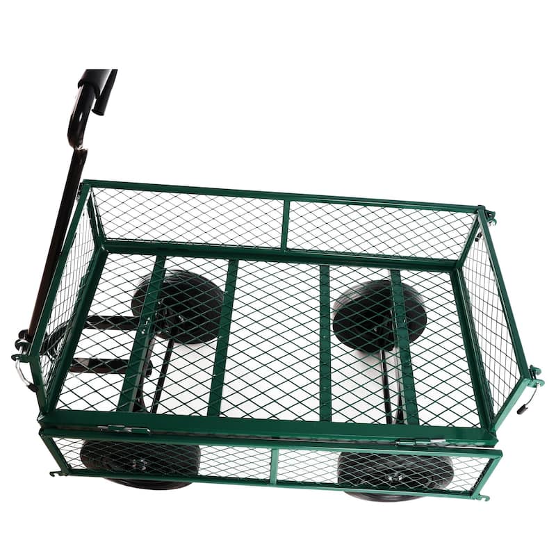 Outdoor Garden Tools Cart/Wagon/Trucks with Solid Tires