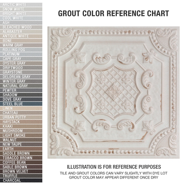 Merola Tile Fitz White 8