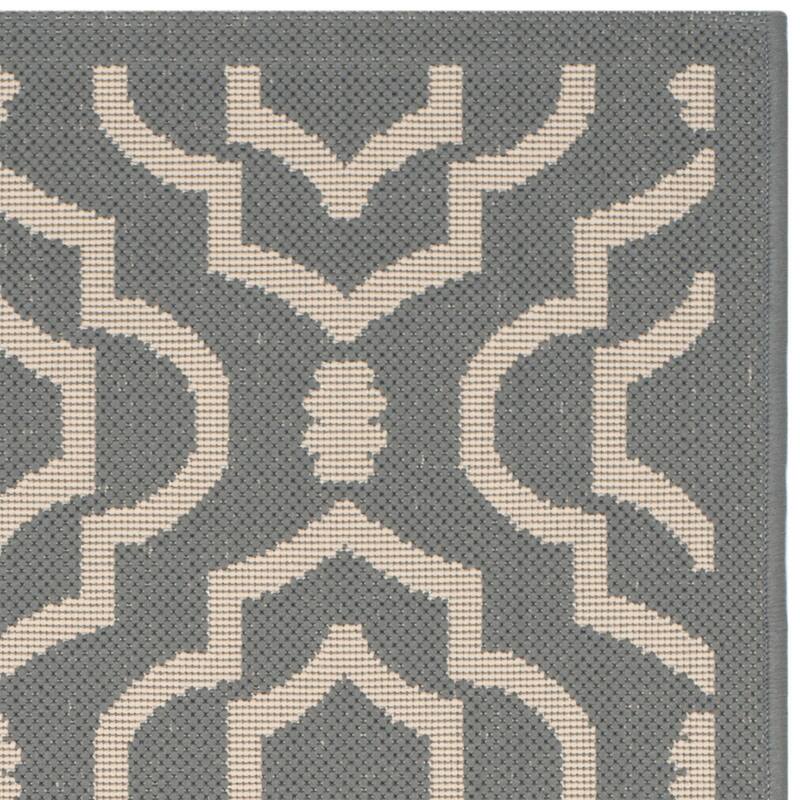 SAFAVIEH Courtyard Rheta Indoor/ Outdoor Waterproof Patio Backyard Rug