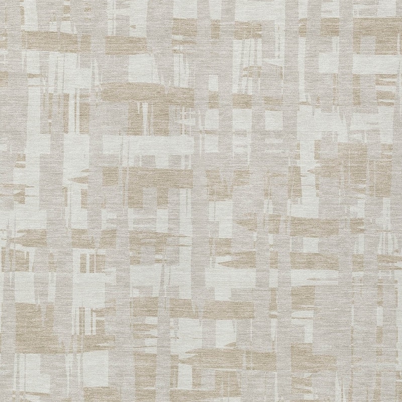 HomeRoots Striped Transitional Rectangle Outdoor Rug