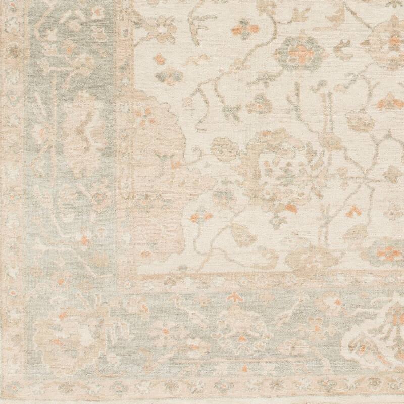 Hand Knotted Wigan Wool Area Rug - 12' x 15'