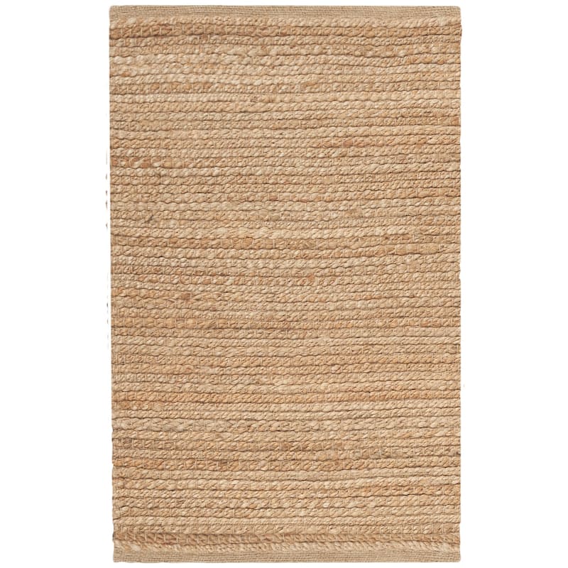 Nourison Natural Jute Indoor only Solid Area Rug
