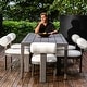 preview thumbnail 10 of 10, Uttermost Bolster Back Outdoor Dining Chair