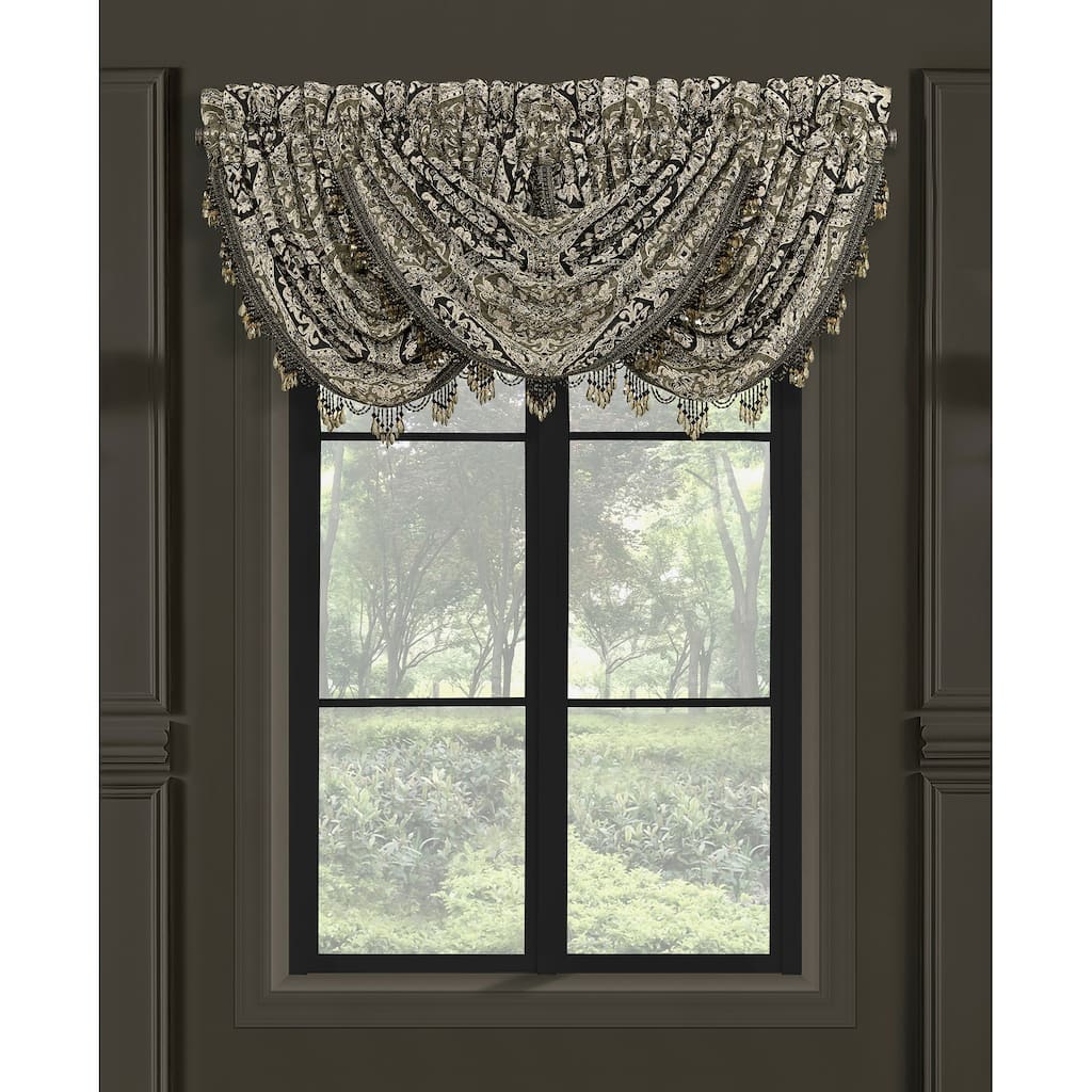 J. Queen New York Terra Window Waterfall Valance