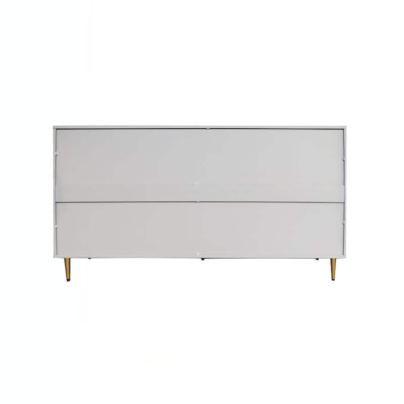 4-Door Wooden Sideboard Storage Cabinet