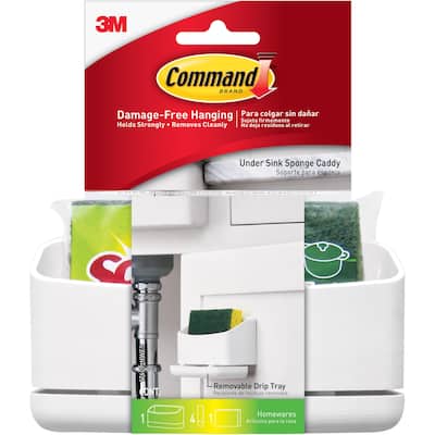 Command Under Sink Sponge Caddy