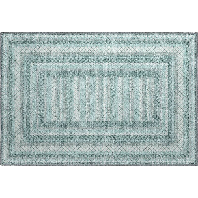 Premium Washable Super Soft Modern Borders Mayfield Rug