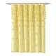 preview thumbnail 3 of 2, Lush Decor Riley Hand Crafted Shower Curtain