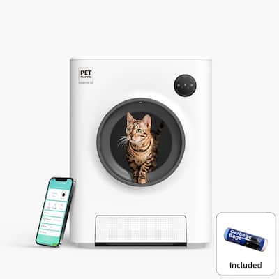 Pet Marvel Self Cleaning Cat Litter Box Automatic Litter Box for Multiple Cats