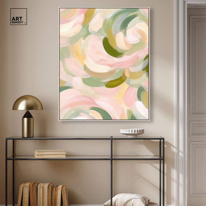 Brushstroke I Canvas by Art Remedy