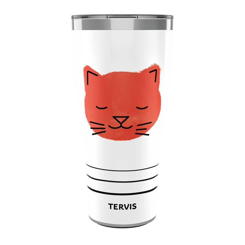 Tervis Traveler Pet Face Triple Walled Insulated Travel Tumbler, Kitty - 30oz