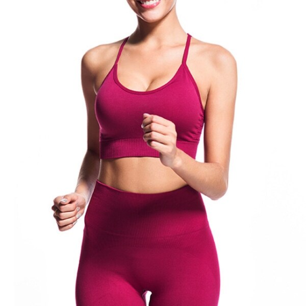 padded yoga bra
